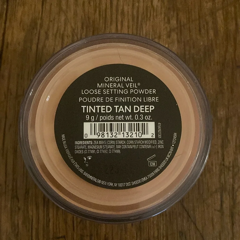 bareMinerals Mineral Veil Tinted Tan Deep 9 g/0.3 oz. New/Sealed